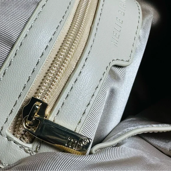 Anthropologie The Brigitte Satchel by Melie Bianco Ivory Pattern NWOT - Picture 11 of 17